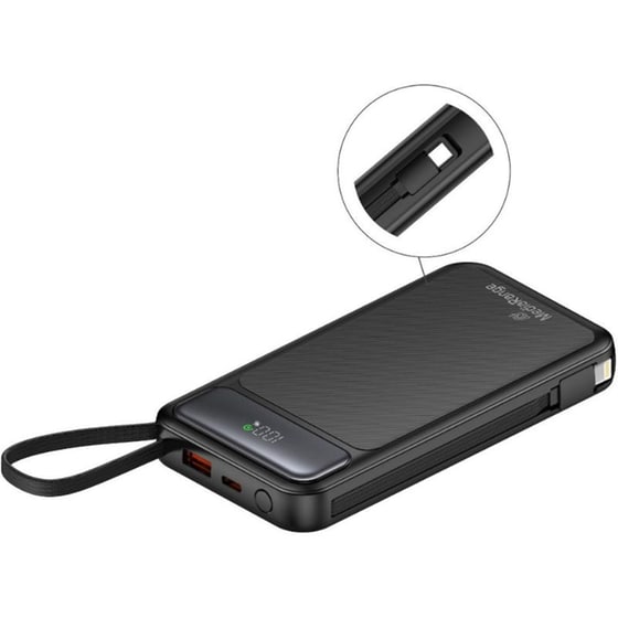 Powerbank Mediarange MRMA753 10.000 mAh 18W - Black image 1