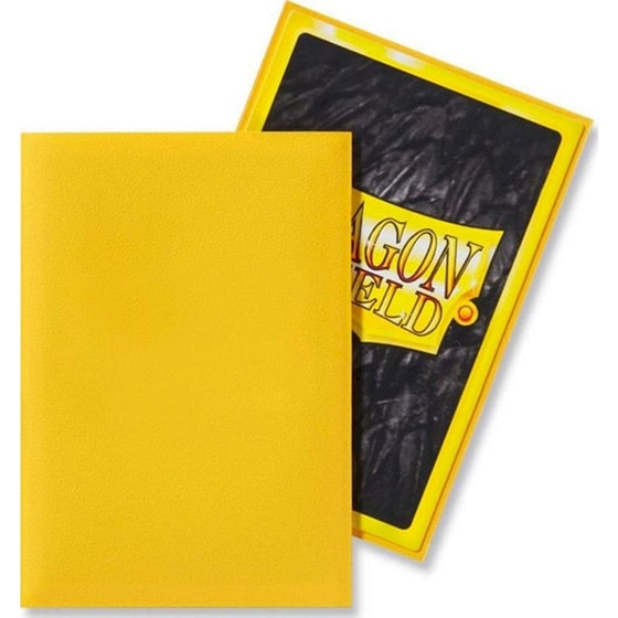 Dragon Shield Japanese Matte Deck Protectors (60 Sleeves) Yellow image 2