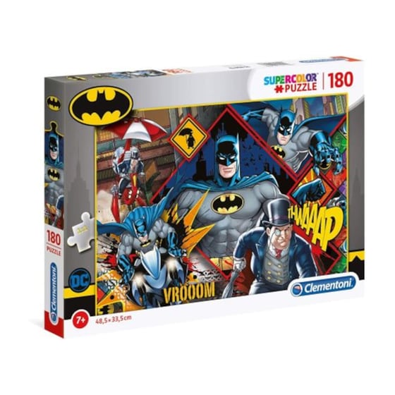 Παιδικό Παζλ Clementoni Super Color Batman (180 Κομμάτια) image 0