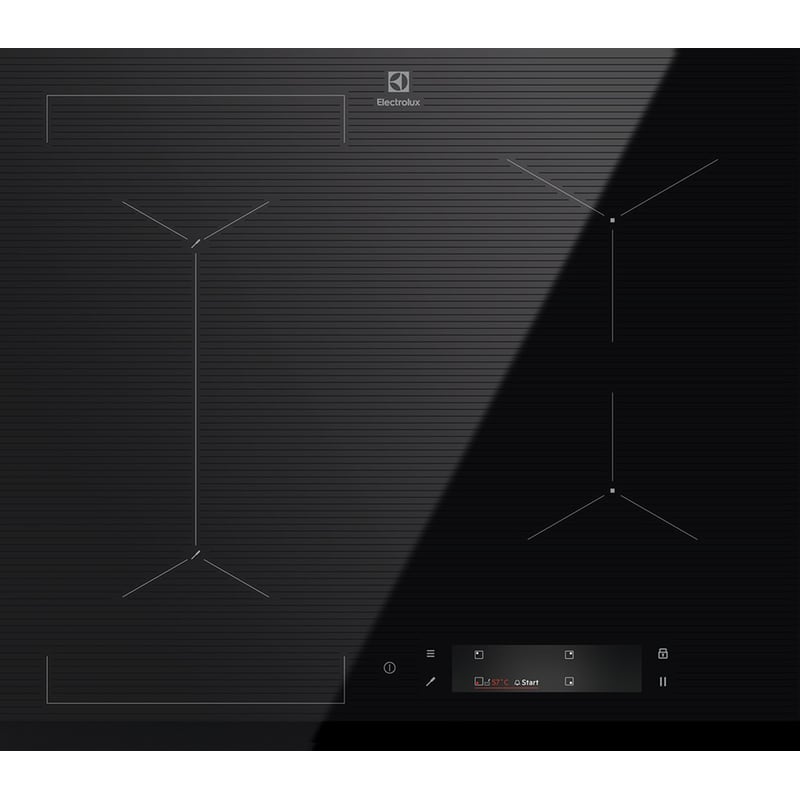 ELECTROLUX ELECTROLUX EIS6648 SensePro 59 cm Μαύρο Εστία Επαγωγική Αυτόνομη