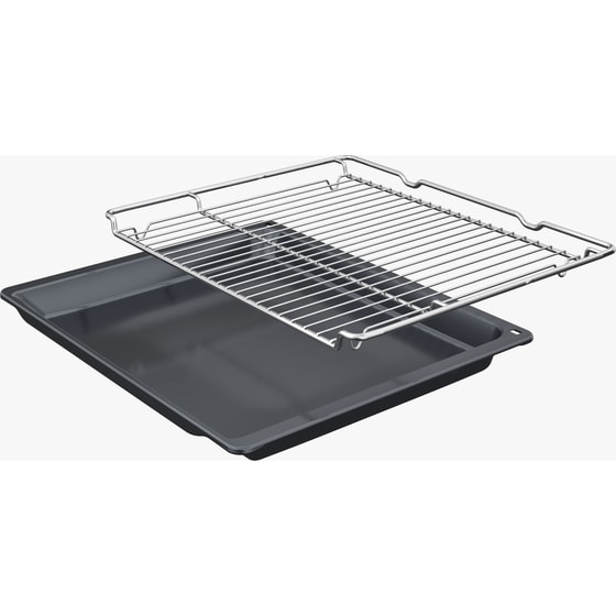 BOSCH HBA514BS3 71 Lt Inox Εντοιχιζόμενος Φούρνος Άνω Πάγκου image 4