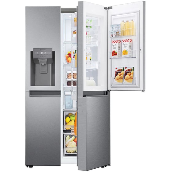 Ψυγείο Ντουλάπα LG GSJV31DSXE Total No Frost 635 Lt με NatureFRESH™, FRESHBalancer™ και NFC - Γραφίτης image 8