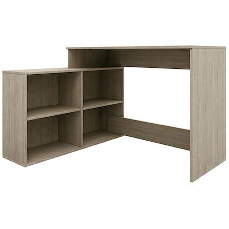LIBERTA Γραφείο Βιβλιοθήκη Liberta από Μελαμίνη 125x100.5cm - Sonoma