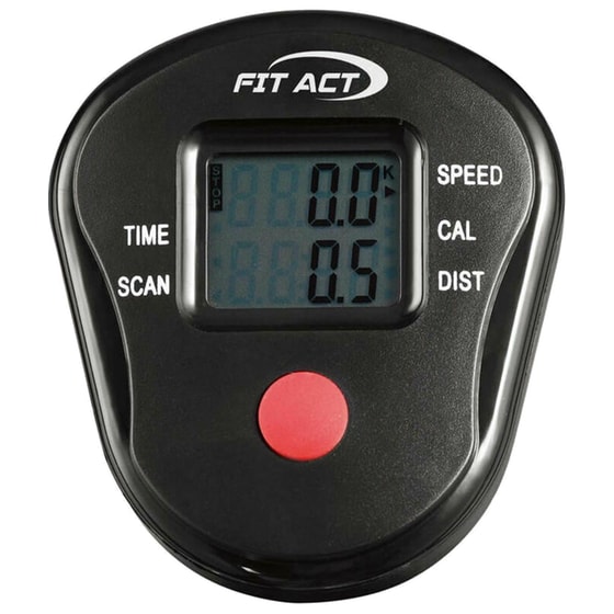 FIT ACT FC 10 Ποδήλατο Γυμναστικής Όρθιο Μαύρο image 1