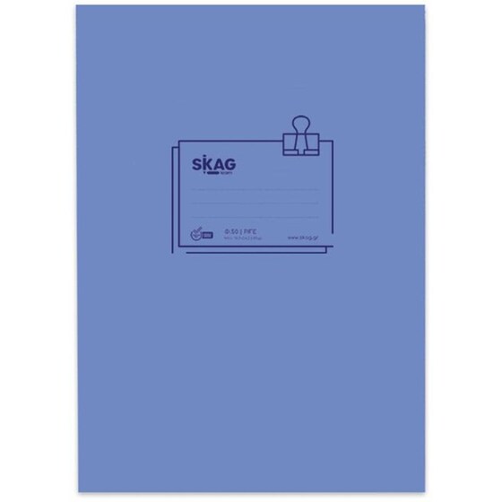 Τετράδιο Καρφίτσα SKAG B5 Μπλε 50 Φύλλων (1 Τεμάχιο) image 4