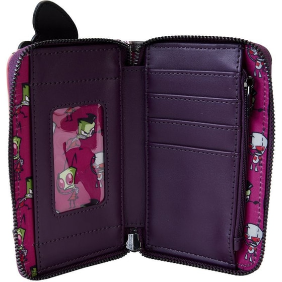 Πορτοφόλι Loungefly - Nickelodeon: Invader Zim - Secret Lair Zip Around Wallet (NICWA0036) image 3