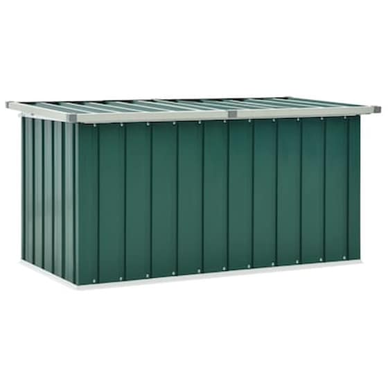Μπαούλο Αποθήκευσης Κήπου VidaXL 129X67X65 cm -  Πράσινο image 0