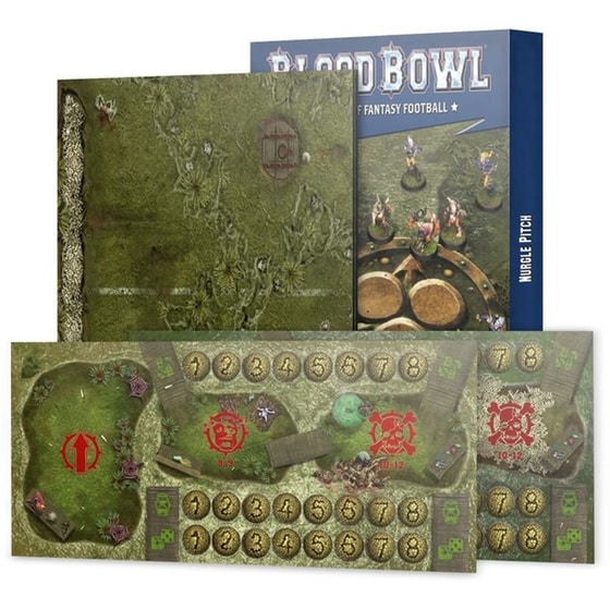 Blood Bowl: Nurgle Pitch Warhammer 40k GAMES WORKSHOP image 1