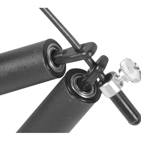 Σχοινάκι Γυμναστικής Amila Speed Rope 84558 300 cm - Μαύρο image 1