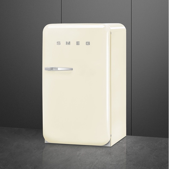 SMEG FAB10HRCR6 135 Lt Μπεζ Ψυγείο Μονόπορτο image 3