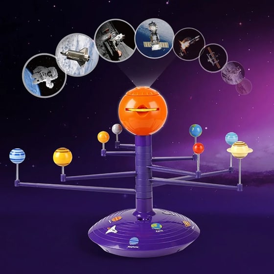 Top Bright Solar System 3D with Projector STEM Game image 5