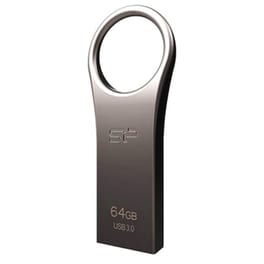 Silicon Power Jewel J80 64GB USB 3.0 Stick Ασημί