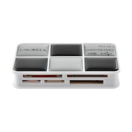Card reader Lamtech LAM050127 All in 1 Usb 2.0 - Ασημί