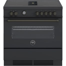 BERTAZZONI MASCH94I1ENET 86 Lt Μαύρο Επαγωγική Ηλεκτρική Κουζίνα με Ενσωματωμένο Απορροφητήρα