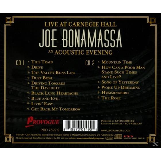 Live At Carnegie Hall - An Aco image 3