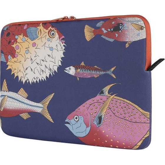 Τσάντα Laptop Schizzo Pesci 15.6" - Μπλε image 1