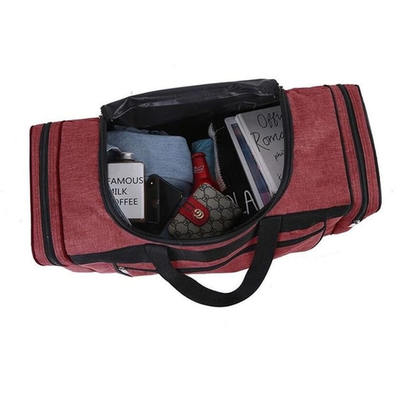 Σακ&nbsp;Βουαγιάζ&nbsp;Amber&nbsp;Μπορντό image 3