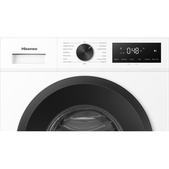 HISENSE WF1I7022BWJ 7 kg 1200 Στροφές Λευκό Πλυντήριο Ρούχων image 4