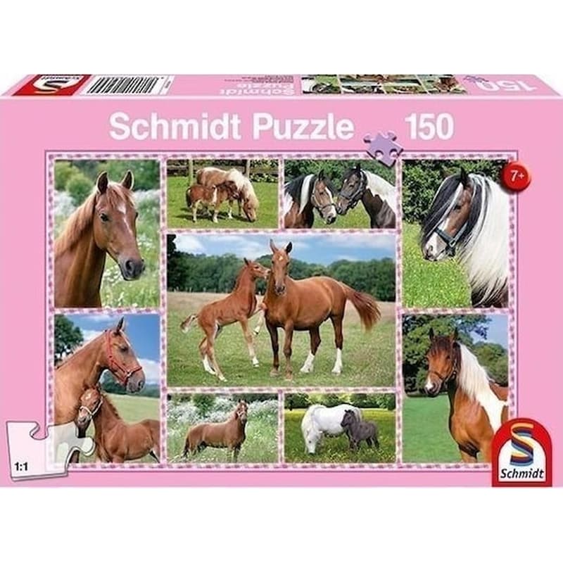 Schmidt Πανέμορφα Άλογα 150pcs (56269)