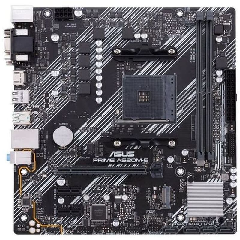 ASUS Μητρική Asus Prime A520m-E AMD A520, Socket AM4, Micro ATX