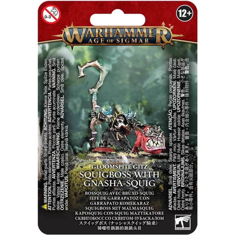GAMES WORKSHOP Squigboss With Gnasha-squig Warhammer: Age of Sigmar GAMES WORKSHOP