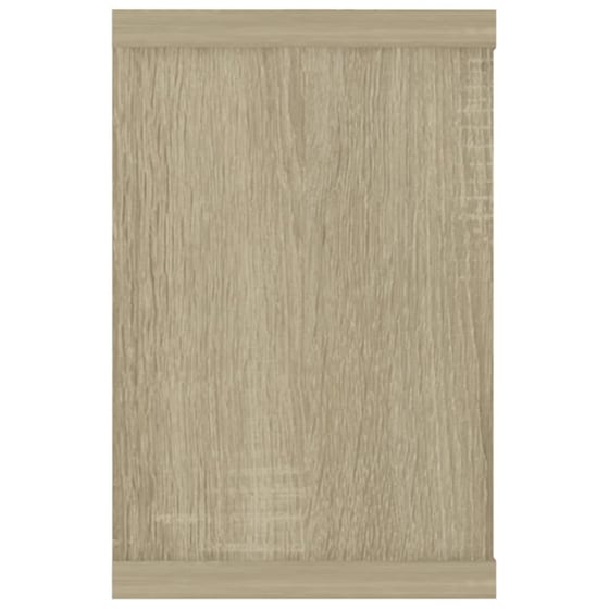 Ράφια Τοίχου VidaXL από Μοριοσανίδα 60x15x23 cm 2 Τμχ  -  Μπεζ image 4