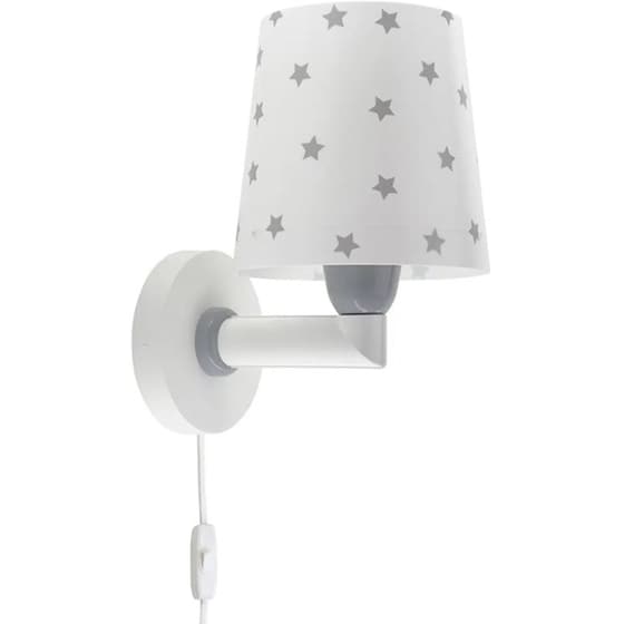 Παιδικό Φωτιστικό Τοίχου Ango Starlight 82219B - Λευκό/Γκρι image 1