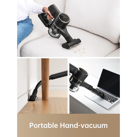 DREAME R10 Pro Cordless Vacuum 150 AW 0.6 L Μαύρη Σκούπα Stick image 6