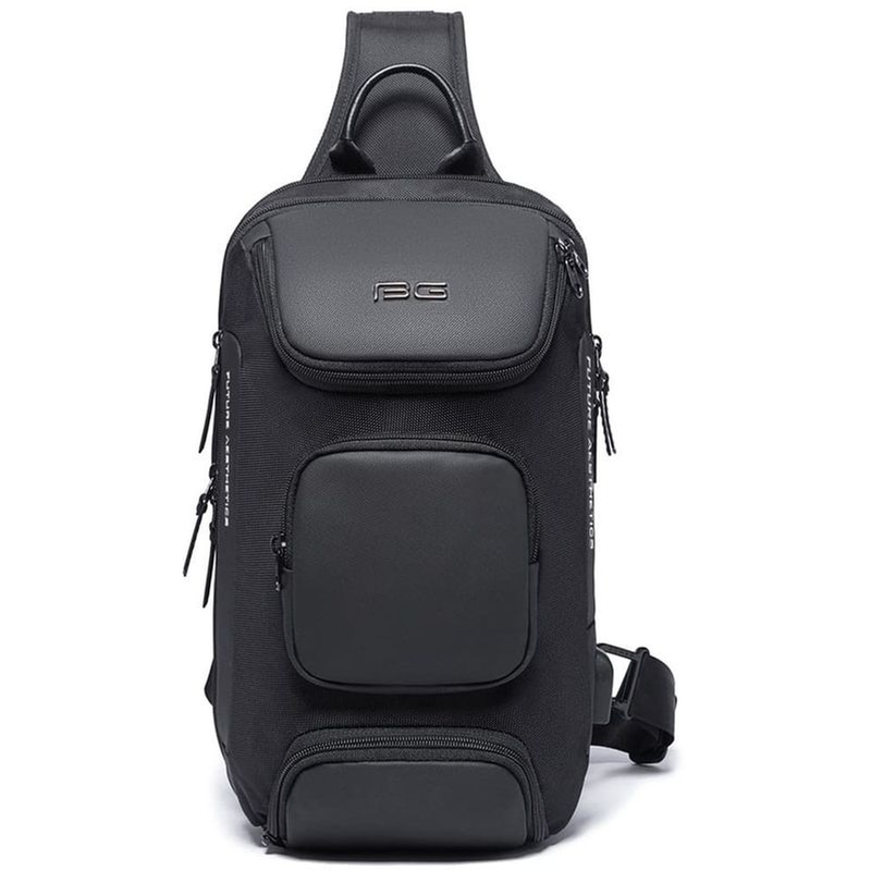BANGE Τσαντάκι Ώμου Χιαστί Crossbody Bange Μαύρο