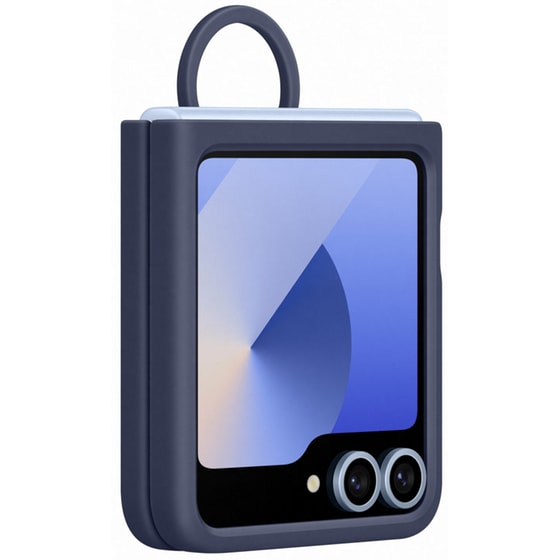 Θήκη Samsung Galaxy Z Flip6 - Samsung Silicone Case - Navy image 2