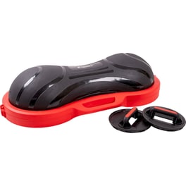 Δίσκος Ισορροπίας INSportline AeroPeanut INS-25788 100x49x25cm - Μαύρο/ Κόκκινο