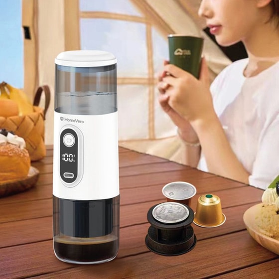 HOMEVERO HV-PEM5W 8bar 0.1 L Μηχανή Epresso image 7