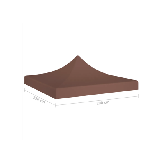 Κάλλυμα Vidaxl για Τέντα 3x3m - Καφέ image 5