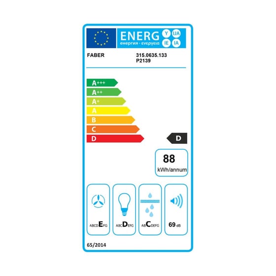 FABER FLEXA NG HIP AM/X A60 Inox Απορροφητήρας Συρόμενος image 3