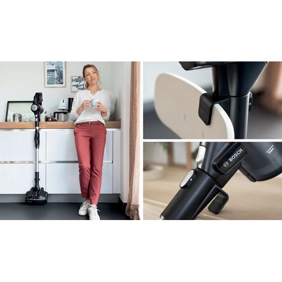 BOSCH BCS711EXT Unlimited 7 18 V 0.3 L Μαύρη Σκούπα Stick image 7