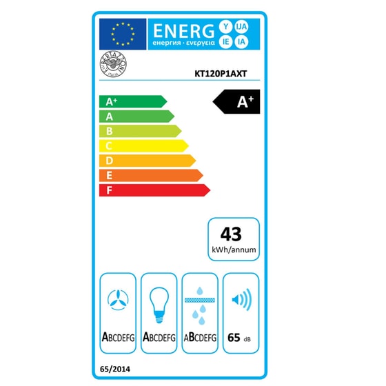 BERTAZZONI KT120P1AXT 120 cm Inox Απορροφητήρας Καμινάδα Τζάκι image 4