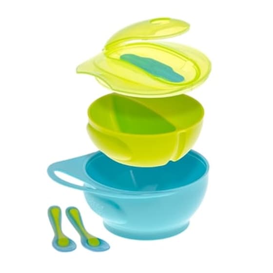 Brother Max Σετ Απογαλακτισμού Με Μπολ Εύκολο Στο Κράτημα Weaning Bowl Set image 0