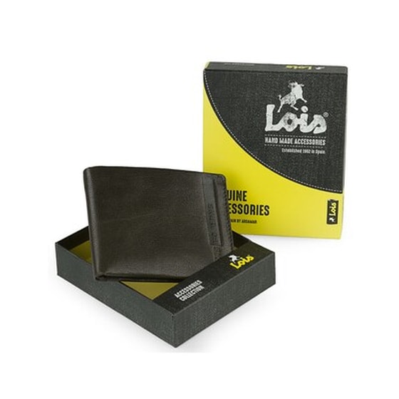 Πορτοφόλι Ανδρικό Δερμάτινο Lois Καφέ image 3