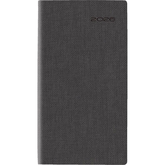 Ημερολόγιο Τσέπης/ Ατζέντα Εβδομαδιαίο 2026 Θεοφύλακτος 12M Firenze Ανθρακί image 0