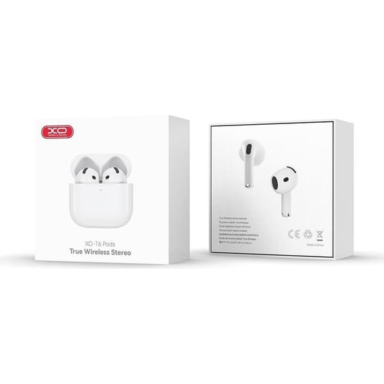 Ακουστικά Bluetooth XO T6 Pods - White image 4