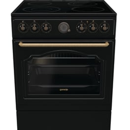 Ηλεκτρική Κουζίνα Κεραμική GORENJE GECS6B70CLB 71 lt Μαύρο