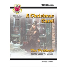 GCSE English - A Christmas Carol Workbook (includes Answers)