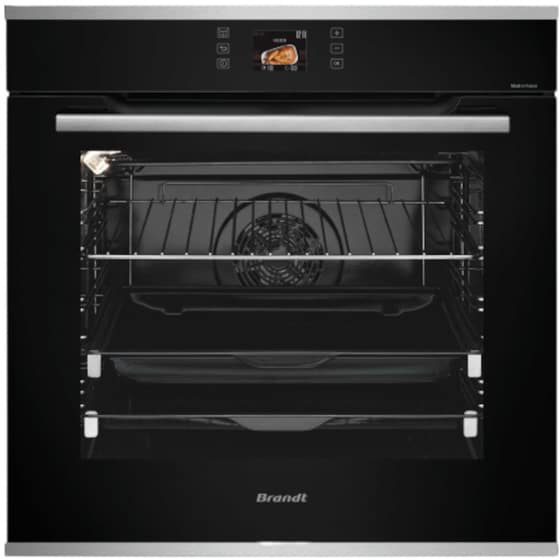 BRANDT BOP7568LX Χωρητικότητας 73L  Μαύρος Εντοιχιζόμενος Φούρνος Άνω Πάγκου image 0