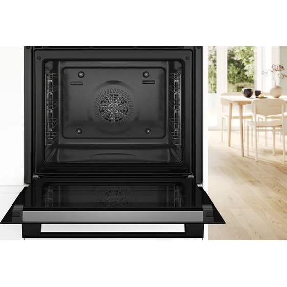 BOSCH HQA574BB3 & PKE645BA2E 71 Lt Μαύρο Εντοιχιζόμενος Σετ Φούρνος και Εστία image 3