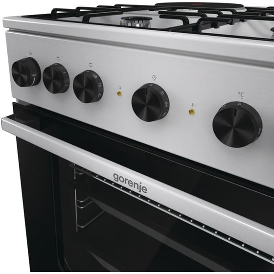 GORENJE GK6B42XD 71 Lt Inox Μεικτή Κουζίνα Υγραερίου image 5