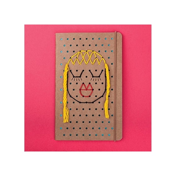 Σημειωματάριο Ooly Stitch & Sketch Ροζ Medium image 2