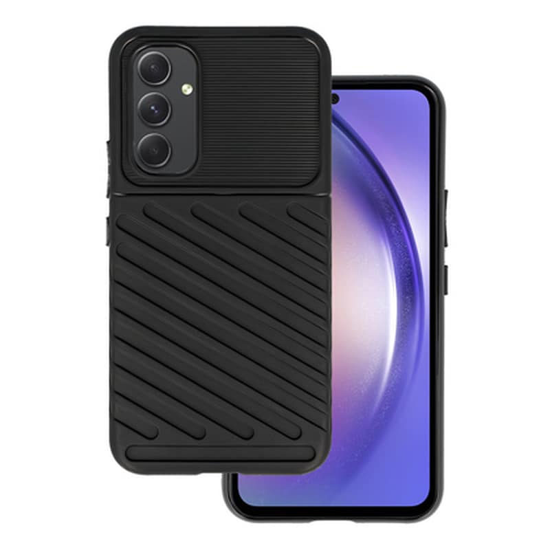 POWERTECH Θήκη Samsung Galaxy A54 5G - Powertech Thunder Case - Μαύρo