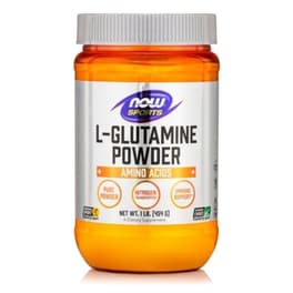 Αμινοξύ Now Sports L-glutamine Powder Pure Free Form - 454gr