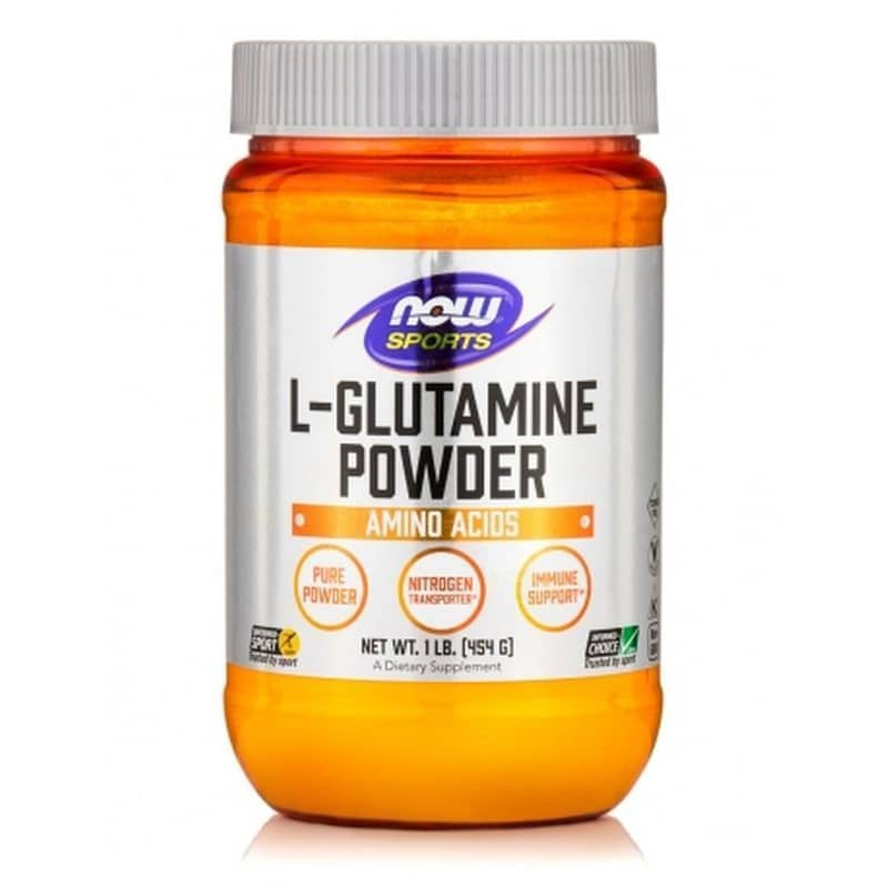 NOW Αμινοξύ Now Sports L-glutamine Powder Pure Free Form - 454gr