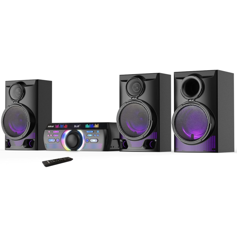 AKAI Ηχοσύστημα Akai Trinitone 3.1 180W - Μαύρο